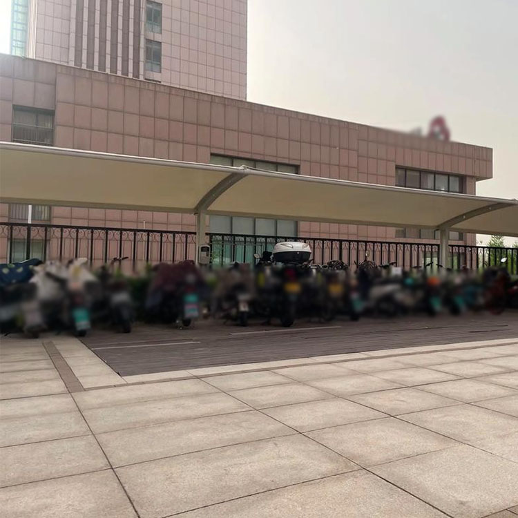 澄迈县膜结构电动车棚